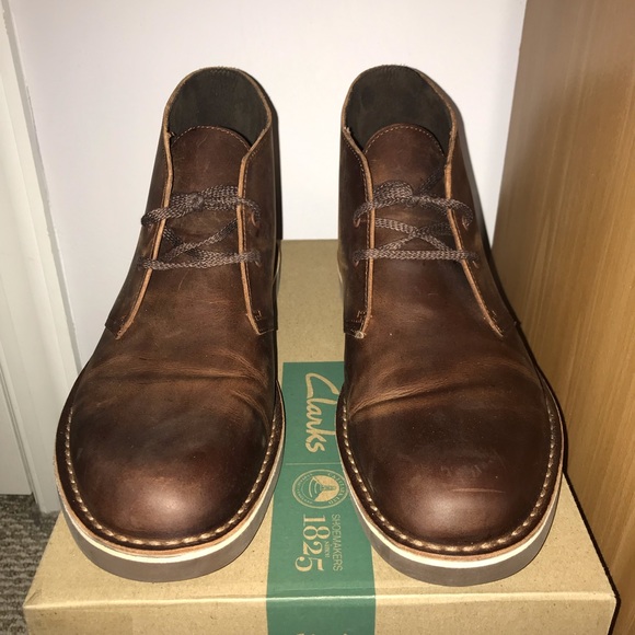clarks bushacre 2 dark brown